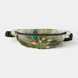 Farbenfrohe Fantasie Modernes Abstraktes Fraktal B Bauchtasche