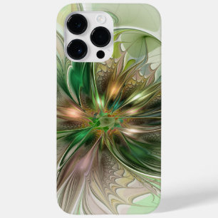 Farbenfrohe Fantasie Modernes Abstraktes Fraktal B Case-Mate iPhone 14 Pro Max Hülle