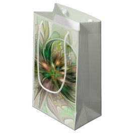 Farbenfrohe Fantasie Modernes Abstraktes Fraktal B Kleine Geschenktüte