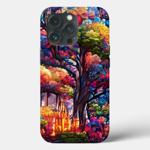 Farbenfrohe Fantasy Foliage Case-Mate iPhone Hülle