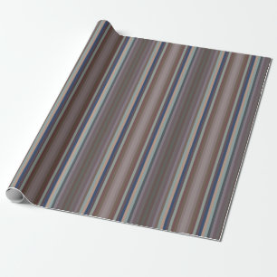 Farbenfrohe Farben des Jahres Streifenmuster Geschenkpapier