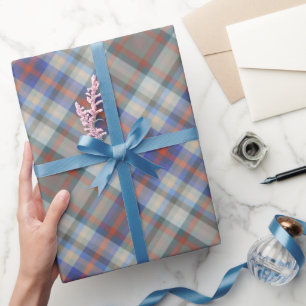 Farbenfrohe Farben des Jahres Streifenmuster Geschenkpapier
