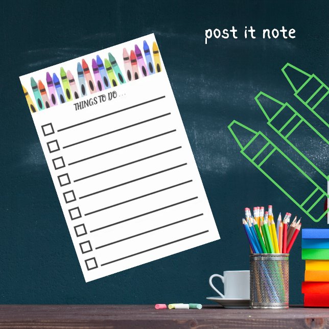 Farbenfrohe, farbenfrohe, farbenfrohe Krebse Post-it Klebezettel (Von Creator hochgeladen)