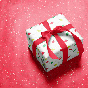 Farbenfrohe Feiertage Geschenkpapier Set