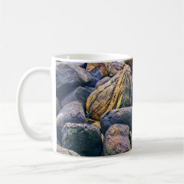 Farbenfrohe Felsen Kaffeetasse