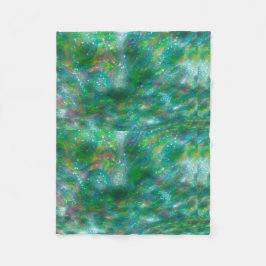 Farbenfrohe Fleece Blanket
