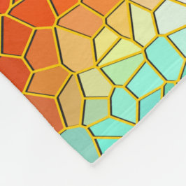 Farbenfrohe Fleece Blanket