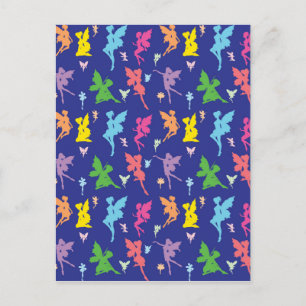 Farbenfrohe Fliegenzucht Postkarte