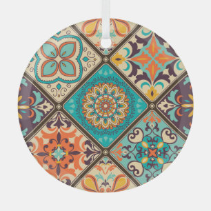 Farbenfrohe Fliesen aus Fliesen: islamische Motive Ornament Aus Glas