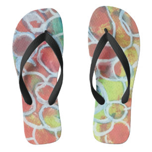 Farbenfrohe Flipflops für Frauen