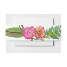 Farbenfrohe florale Hochzeitsband