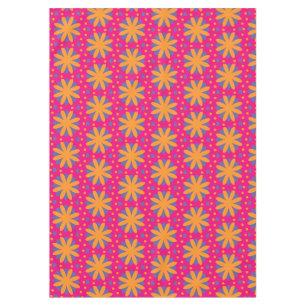 farbenfrohe florale Kreisformen Tischdecke