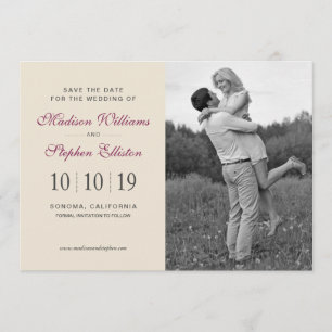 Farbenfrohe florale Wasserfarbe Bouquet - Save the Date