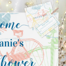 Farbenfrohe Folksy Baby Vintag Bicycle Windeln Raf