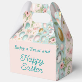 Farbenfrohe Frohe Ostern 13cm b x 8cm l x 17cm h Geschenkschachtel