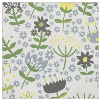 Farbenfrohe fröhliche Blume Stoff