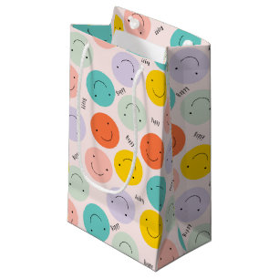 Farbenfrohe, fröhliche Gesichtspflege Kleine Geschenktüte
