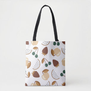 Farbenfrohe Fruchtmuster Nahtloses Design