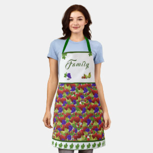 Farbenfrohe Fruchtsaftküche Schürze