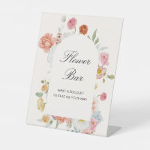 Farbenfrohe Frühlingsblumen Blume Bar