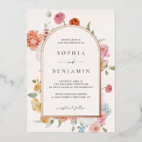 Farbenfrohe Frühlingsblumen Rose Gold Wedelstrasse