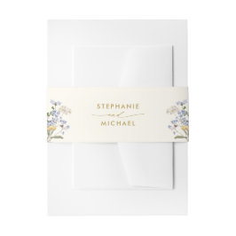 Farbenfrohe Frühlingsstimmung Wildblume Meadow Gol Einladungsbanderole