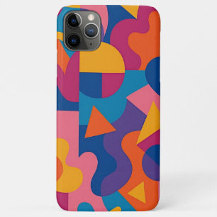 Farbenfrohe Funky Amorphe Formen Art Pattern Case-Mate iPhone Hülle