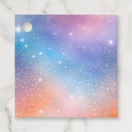 Farbenfrohe Galaxie Kunst-Geschenkartikel Geschenkanhänger