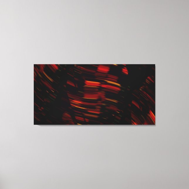 Farbenfrohe Galaxie Malerei Kunst - Zauberhafte Le Leinwanddruck (Vorderseite)