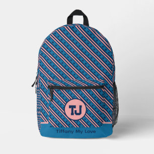 Farbenfrohe Gefallen Bachelor Weekend Personalisie Bedruckter Rucksack