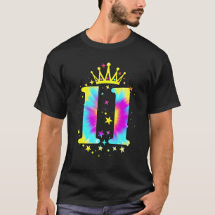 Farbenfrohe Gefärbte Krawatte Elf 11-jährige Mädch T-Shirt