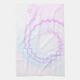 Farbenfrohe gefärbte Krawatte Funky Retro Geschirrtuch