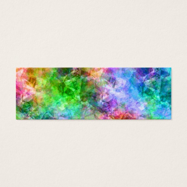 Farbenfrohe, gekräuselte Textur (Vorderseite)