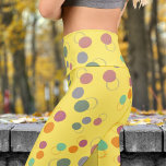 Farbenfrohe gelbe Bläschen Muster Yoga Capri Leggings<br><div class="desc">Fügen Sie Ihrem Stil etwas Pop hinzu. Intuitiv und farbenfroh fühlen Sie sich in den Capri-Leggings-Bubbles! Diese Leggings sind hell, lustig und voller Persönlichkeit und von intensiven Trainings bis hin zu entspannter lässiger Bekleidung perfekt geeignet. Lächeln Sie Ihr Aussehen mit einer spielerischen Atmosphäre auf, die so einzigartig ist wie Sie....</div>