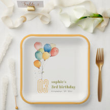 Farbenfrohe gelbe Rot-Grün-Balloons Kindergeburtst