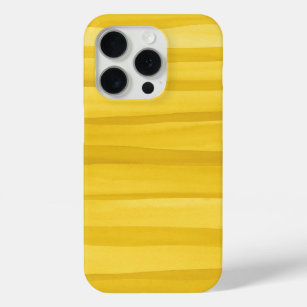 Farbenfrohe gelbe Wasserfarben Muster Abstrakt Case-Mate iPhone Hülle