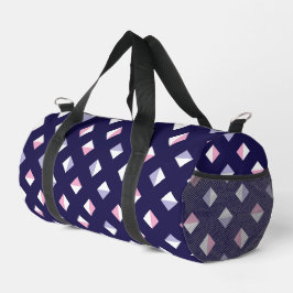 Farbenfrohe Gem Nahtloses Muster Duffle Bag