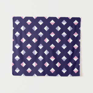 Farbenfrohe Gem Nahtloses Muster Wandteppich