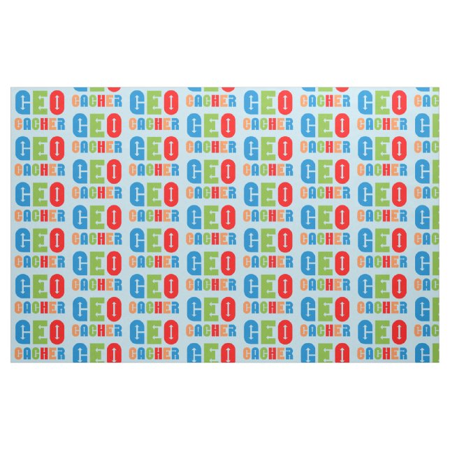 Farbenfrohe Geocacher Arrows Stoff (Fat Quarter (45,7 x 55,9 cm))
