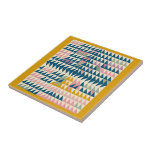 Farbenfrohe geometrische Formen in Aquamarinen For Fliese<br><div class="desc">Bringen Sie eine Touch geometrischen Charmes in Ihren Raum mit dieser farbenfrohen Keramik-Kachel mit einem spielerischen Dreieck in Pastelltönen, gerahmt durch einen senftgelben Rahmen. Diese Kachel ist perfekt als Dekorakzent für einen Küchenbacksplash, ein Bad oder als einzigartiger Untersetzer geeignet und verleiht jedem Zimmer eine Persönlichkeit und moderne Ästhetik. Egal ob...</div>