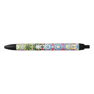 Farbenfrohe geometrische Muster Pen Kugelschreiber