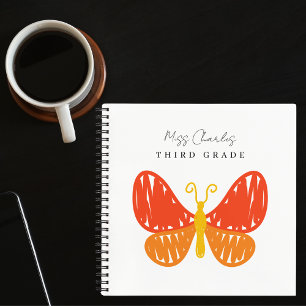 Farbenfrohe Geschenke für moderne Niedlich Teacher Notizbuch