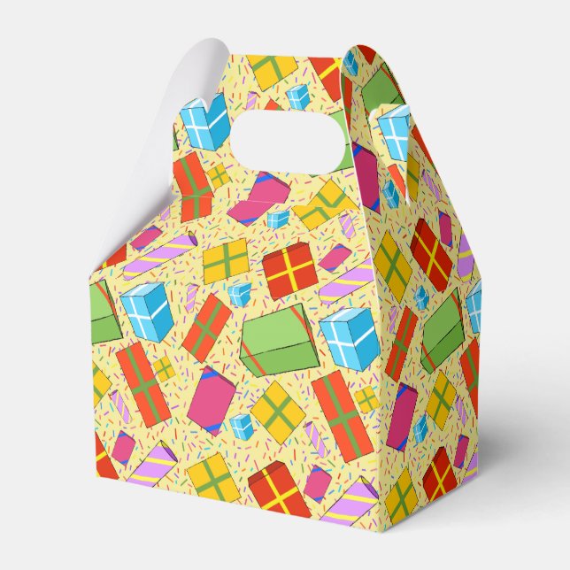 Farbenfrohe Geschenke Gefälligkeitsbox Geschenkschachtel (Vorderseite)