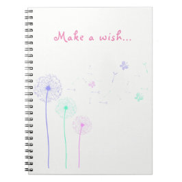 Farbenfrohe Gestaltung für ein schlankes Notebook Notizblock