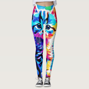 Farbenfrohe Gestaltung Leggings