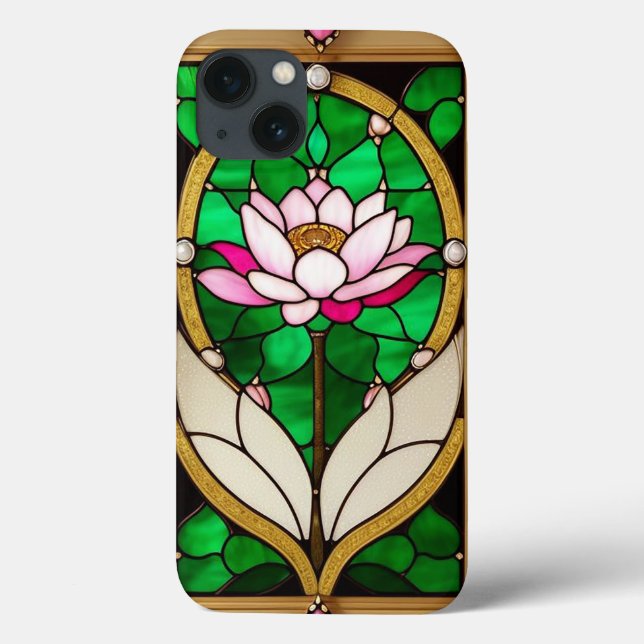 Farbenfrohe gestanzte Glasbläserei Case-Mate iPhone Hülle (Rückseite)