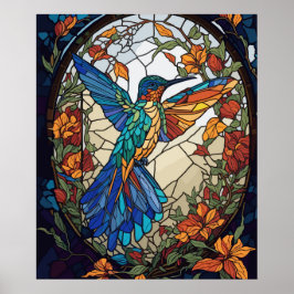 Farbenfrohe gestanzte Gläser Poster