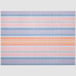 Farbenfrohe gestreifte Stoffgewebe Gewebe Seidenpapier