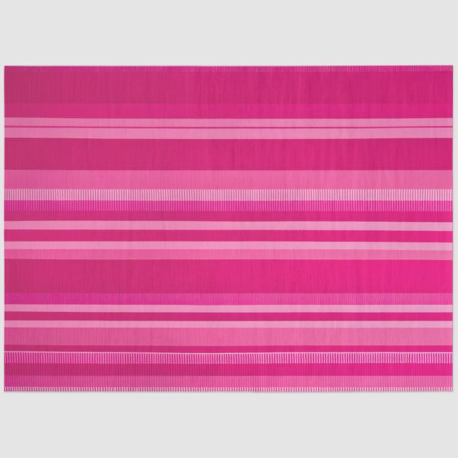 Farbenfrohe gestreifte Stoffgewebe Gewebe Seidenpapier (Vorderseite)