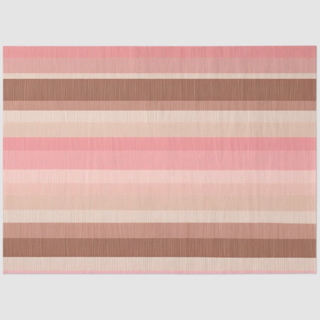 Farbenfrohe gestreifte Stoffgewebe Gewebe Seidenpapier (Vorderseite)